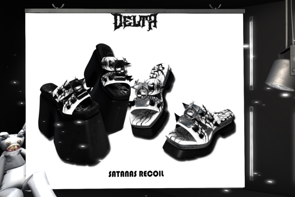 Satanas Recoil Sandals - Legacy F+M/Reborn, L$375 each/L$1350 FP