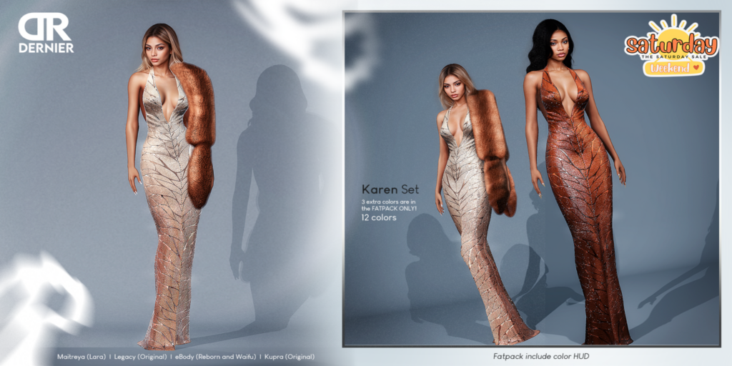 Karen Set - Inithium/Legacy/Maitreya/Reborn/+mods	&lt;a href=&quot;http://maps.secondlife.com/secondlife/DERNIER/98/128/1004&quot; target=&quot;_blank&quot;&gt;Teleport&lt;/a&gt;