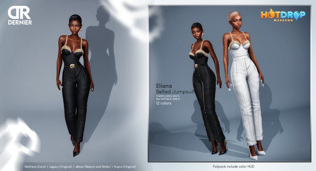 Eliana Jumpsuit - Inithium/Legacy/Maitreya/Reborn/+mods