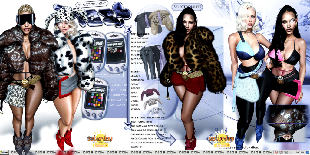 Taya Set - Inithium/Legacy/Reborn/Yentements/+mods	&lt;a href=&quot;http://maps.secondlife.com/secondlife/DIOS/143/71/2565&quot; target=&quot;_blank&quot;&gt;Teleport&lt;/a&gt;