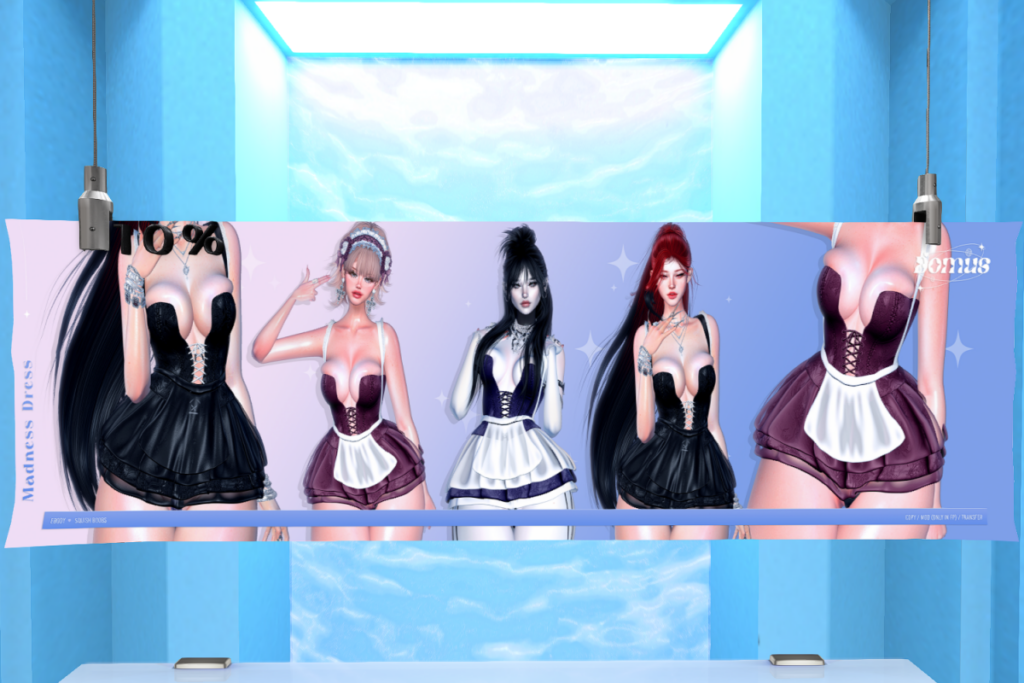 Madness Dress - Reborn/+mods, L$1125 FP