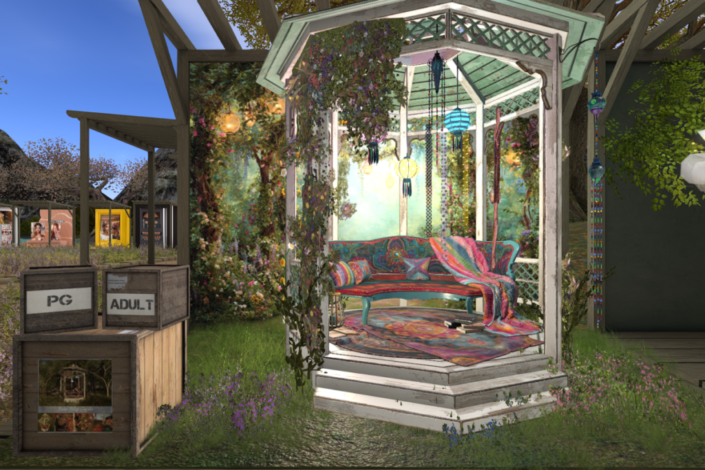 Boho Bliss Gazebo, L$875 PG/L$1075 Adult