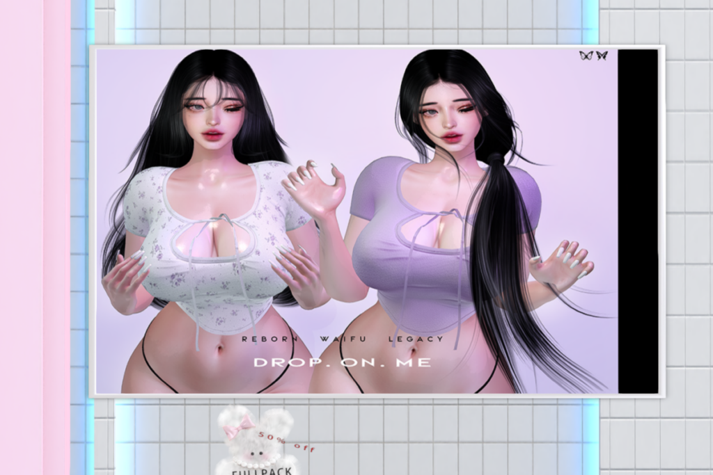 Sulli Top - Legacy/Reborn/+mods, L$249 each/L$745 FP
