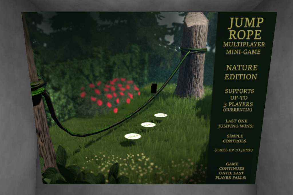 Jump Rope Multiplayer, Nature Edition, L$420