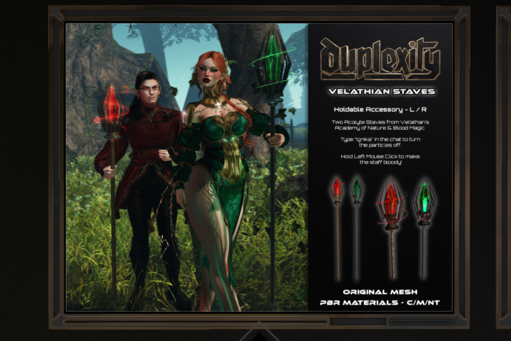 Vel&#039;athian Staves, L$349