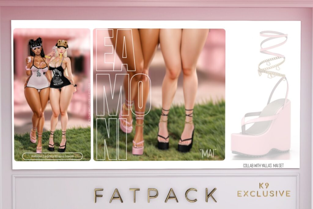 Mai Wedges - Inithium/Legacy/MaitreyaX/Reborn, L$299 each/L$