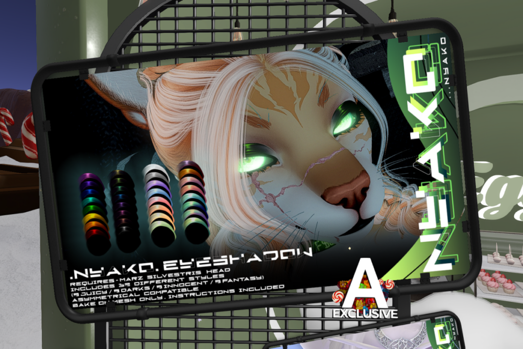 Nyako Eyeshadow - BOM, L$399