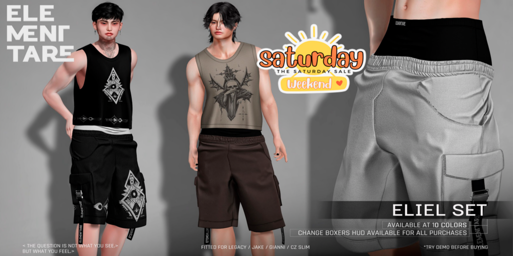 Eliel Set - CZ Slim/Gianni/Jake/Legacy	&lt;a href=&quot;http://maps.secondlife.com/secondlife/Heartbreak/128/128/94&quot; target=&quot;_blank&quot;&gt;Teleport&lt;/a&gt;