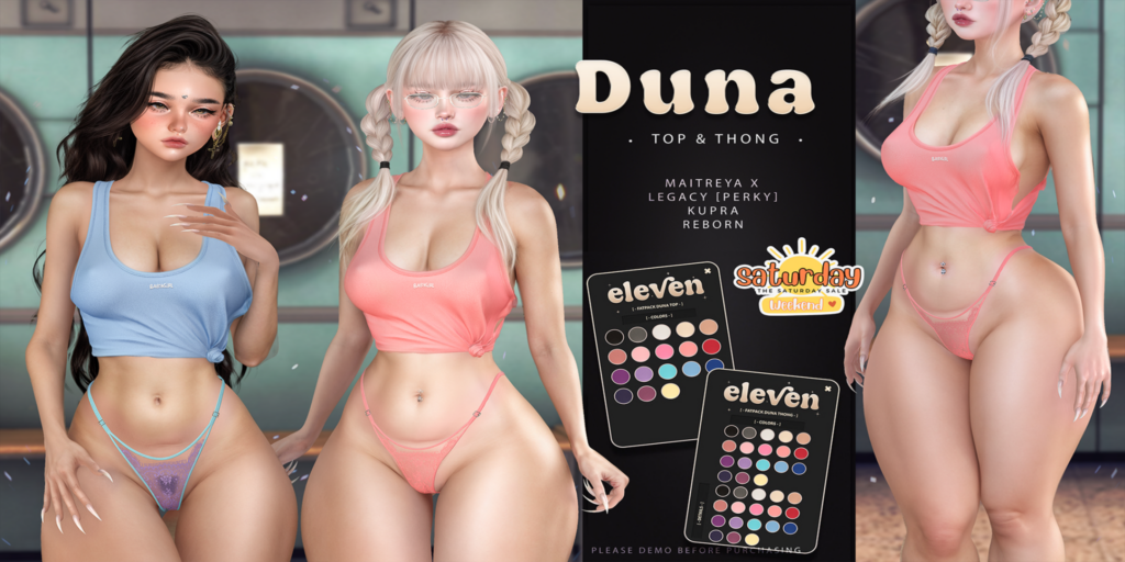 Duna Lingerie - Inithium/Legacy/MaitreyaX/Reborn/+mods	&lt;a href=&quot;http://maps.secondlife.com/secondlife/ELEVEN/133/151/32&quot; target=&quot;_blank&quot;&gt;Teleport&lt;/a&gt;