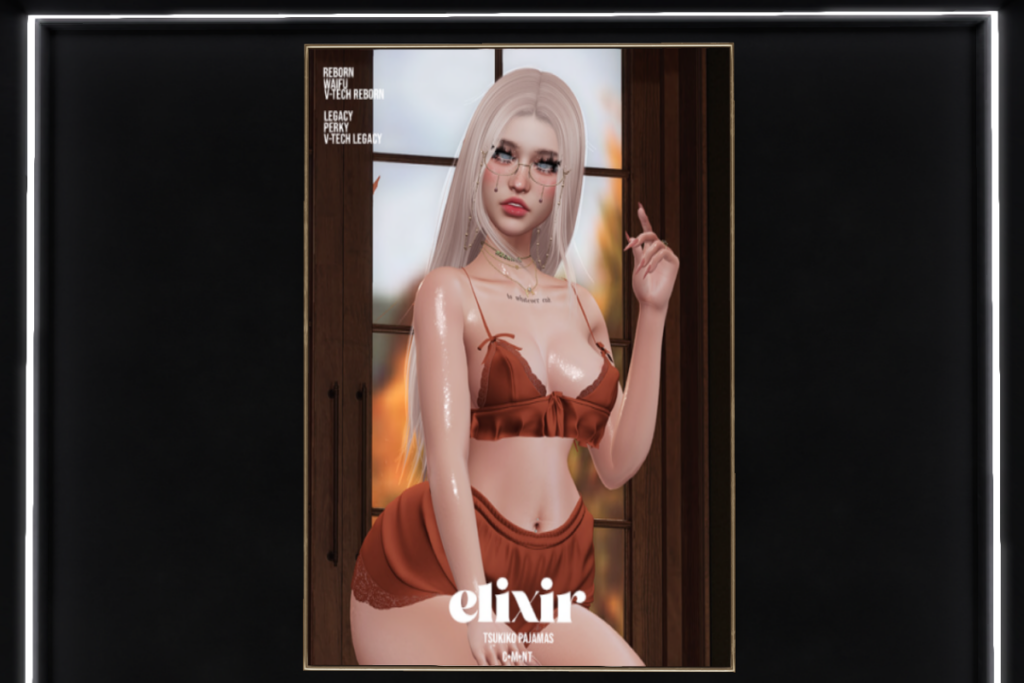 Tsukiko Pajamas - Legacy/Reborn/+mods, L$499 each/L$899 FP