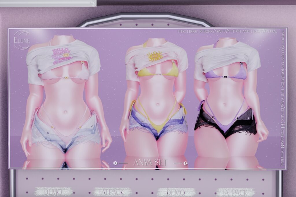 Anya Set - Legacy/Reborn/+mods, L$279 each/L$1099 each FP/L$2999 MP