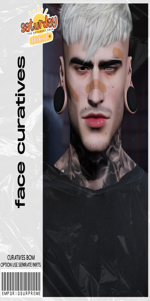 Face Curatives Accessory - EvoX	&lt;a href=&quot;http://maps.secondlife.com/secondlife/Ember%20Island/115/27/3908&quot; target=&quot;_blank&quot;&gt;Teleport&lt;/a&gt;
