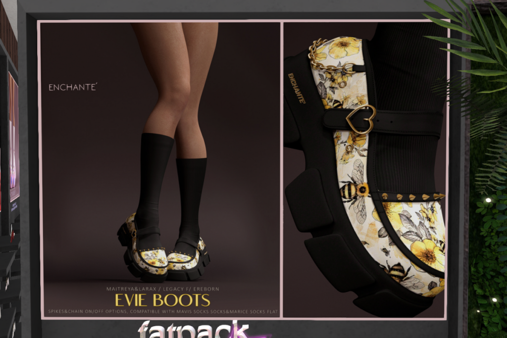 Evie Boots - Legacy/MaitreyaX/Reborn	&lt;a href=&quot;http://maps.secondlife.com/secondlife/Eternity%20Land/122/109/23&quot; target=&quot;_blank&quot;&gt;Teleport&lt;/a&gt;