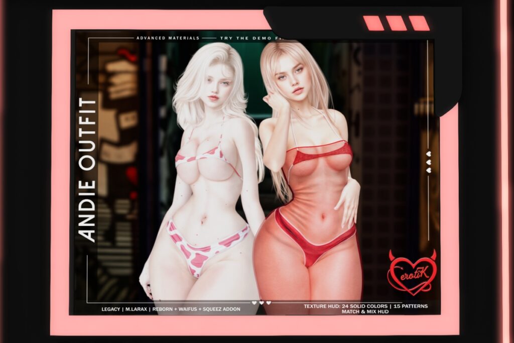Andie Outfit - Legacy/MaitreyaX/Reborn/+mods, L$249 FP