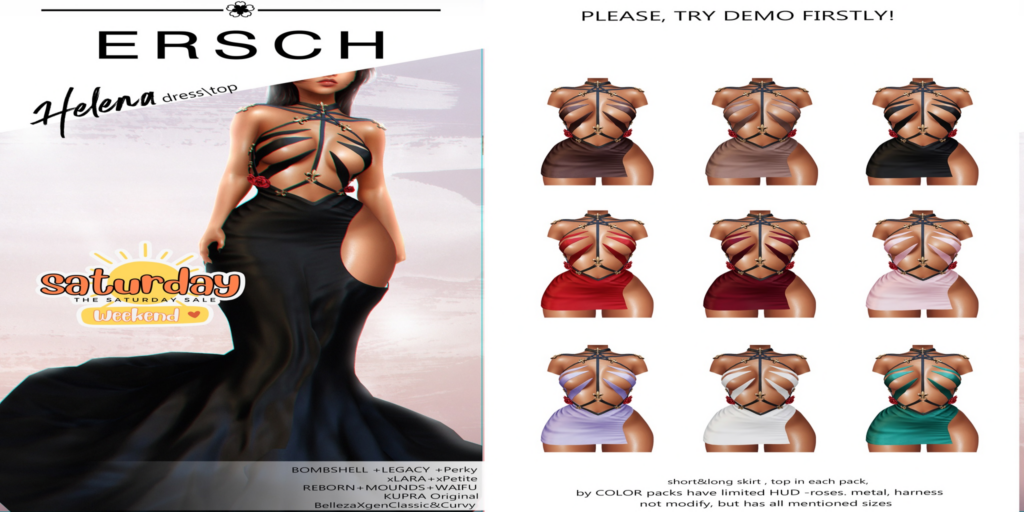 Helena Outfit - GenX/Inithium/Legacy/MaitreyaX/Reborn/+mods	&lt;a href=&quot;http://maps.secondlife.com/secondlife/Lyrics/29/72/33&quot; target=&quot;_blank&quot;&gt;Teleport&lt;/a&gt;