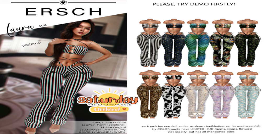 Laura Suit - GenX/Inithium/Legacy/Maitreya/Reborn/+mods	&lt;a href=&quot;http://maps.secondlife.com/secondlife/Lyrics/29/72/34&quot; target=&quot;_blank&quot;&gt;Teleport&lt;/a&gt;