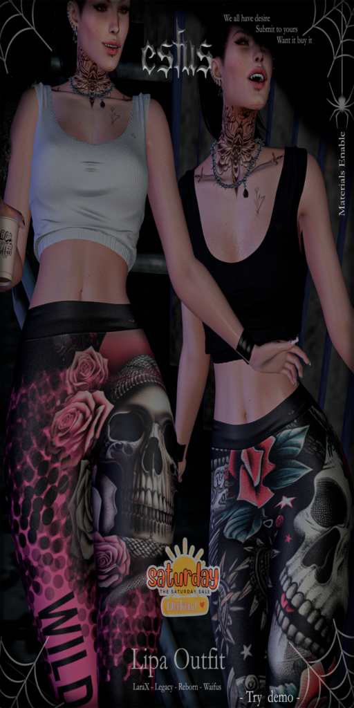 Lipa Outfit - Legacy/MaitreyaX/Reborn/+mods	&lt;a href=&quot;http://maps.secondlife.com/secondlife/Esterwind/132/204/1108&quot; target=&quot;_blank&quot;&gt;Teleport&lt;/a&gt;