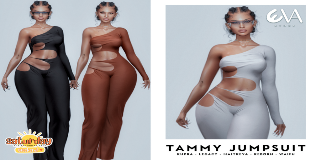 Tammy Jumpsuit - Inithium/Legacy/Maitreya/Reborn/+mods	&lt;a href=&quot;http://maps.secondlife.com/secondlife/ELEVEN/156/136/23&quot; target=&quot;_blank&quot;&gt;Teleport&lt;/a&gt;