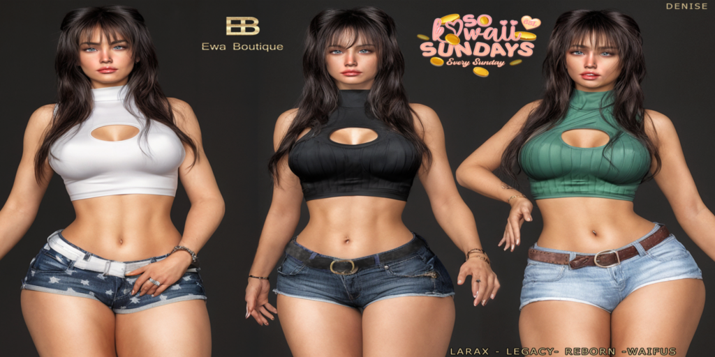 Denise Outfit - Legacy/MaitreyaX/Reborn/+mods	&lt;a href=&quot;https://maps.secondlife.com/secondlife/Woodland%20Realm/133/161/22&quot; target=&quot;_blank&quot;&gt;Teleport&lt;/a&gt;