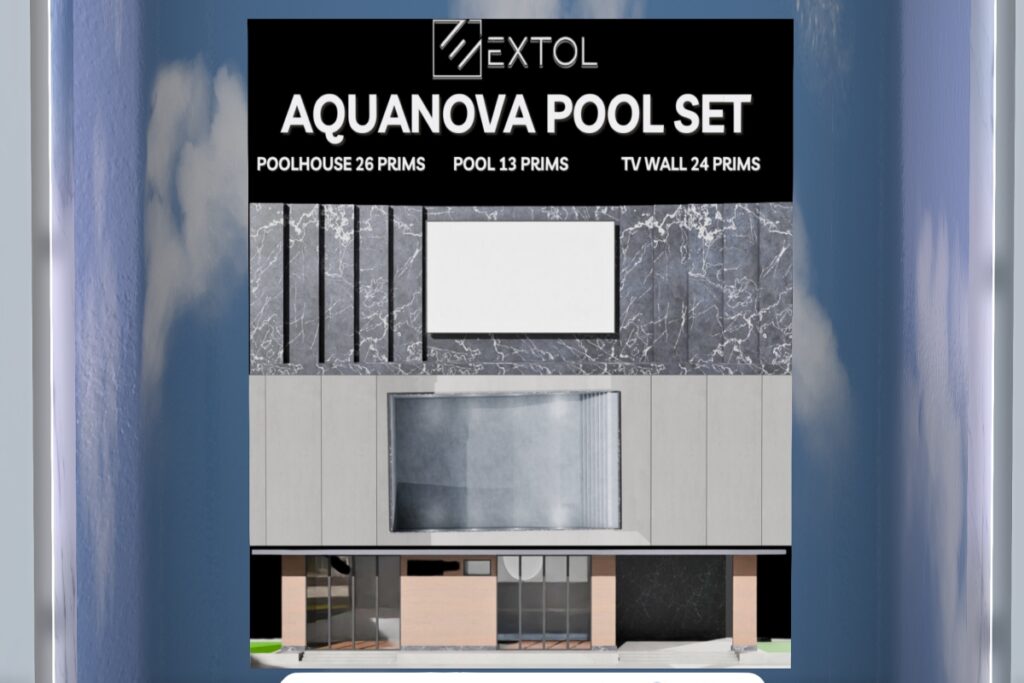 Aquanova Pool Decor Set, L$999