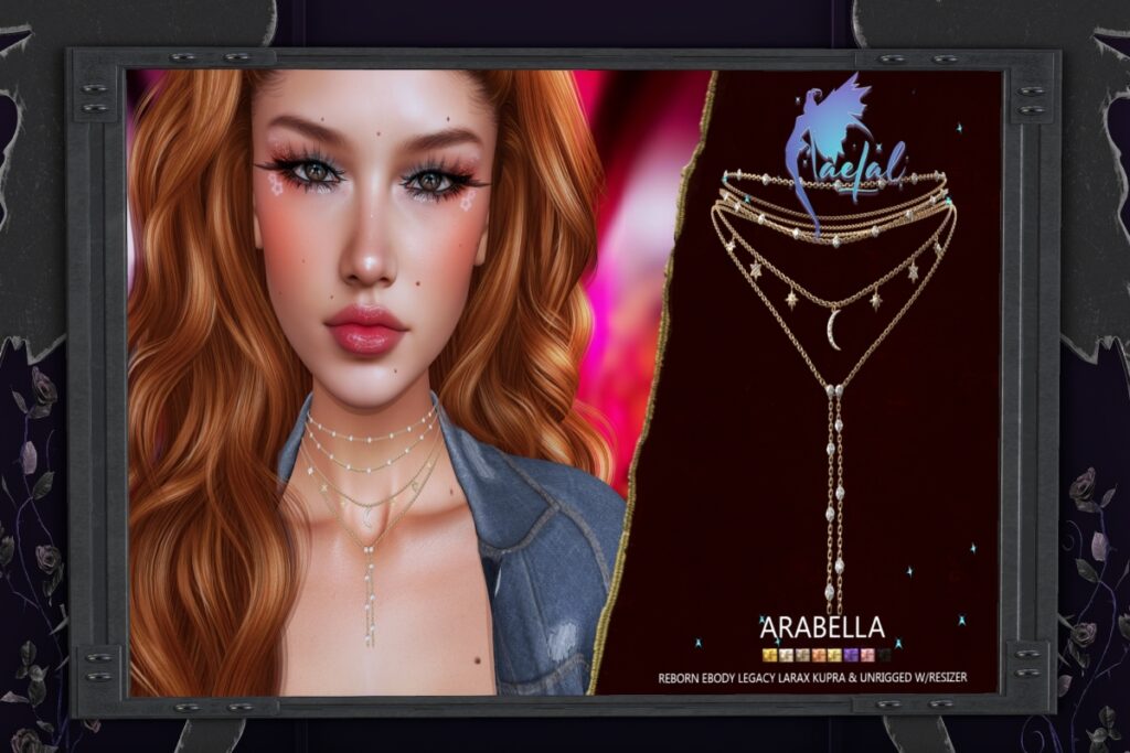 Arabella Necklace - Inithium/Legacy/MaitreyaX/Reborn/+mods, L$199 FP