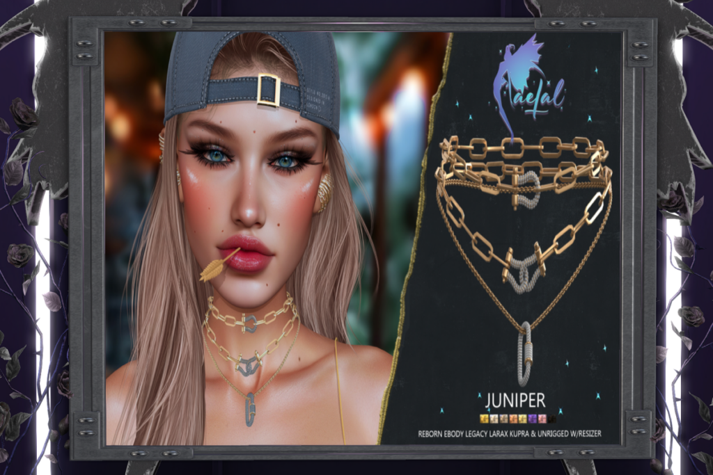 Juniper Necklace - Inithium/Legacy/MaitreyaX/Reborn/Unrigged, L$199