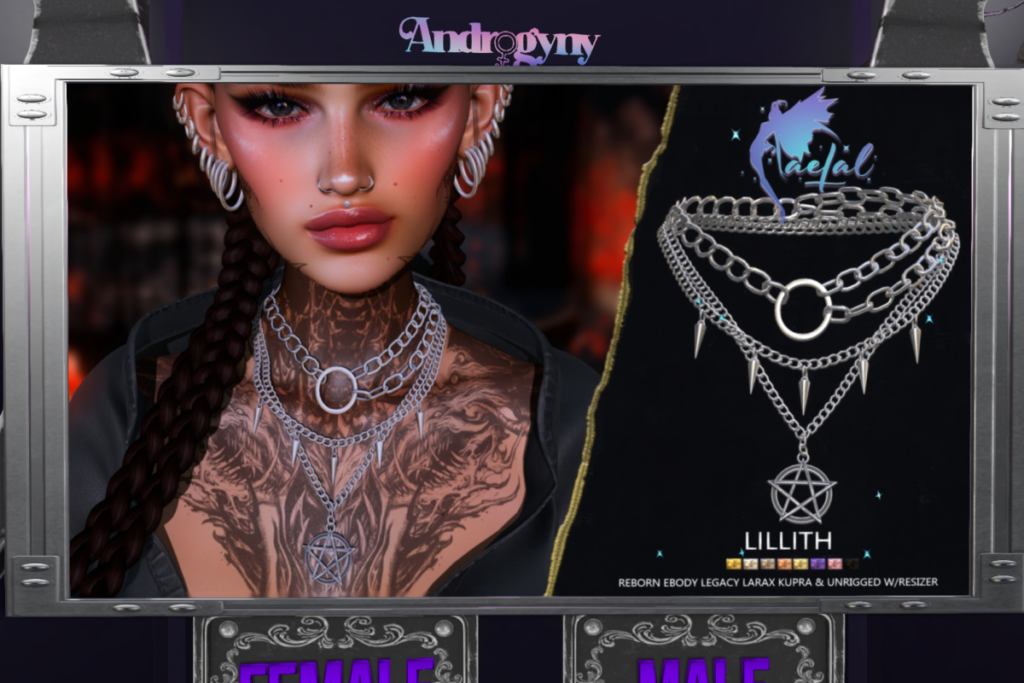 Lilith Necklace - Inithium/Legacy/MaitreyaX/Reborn, L$199