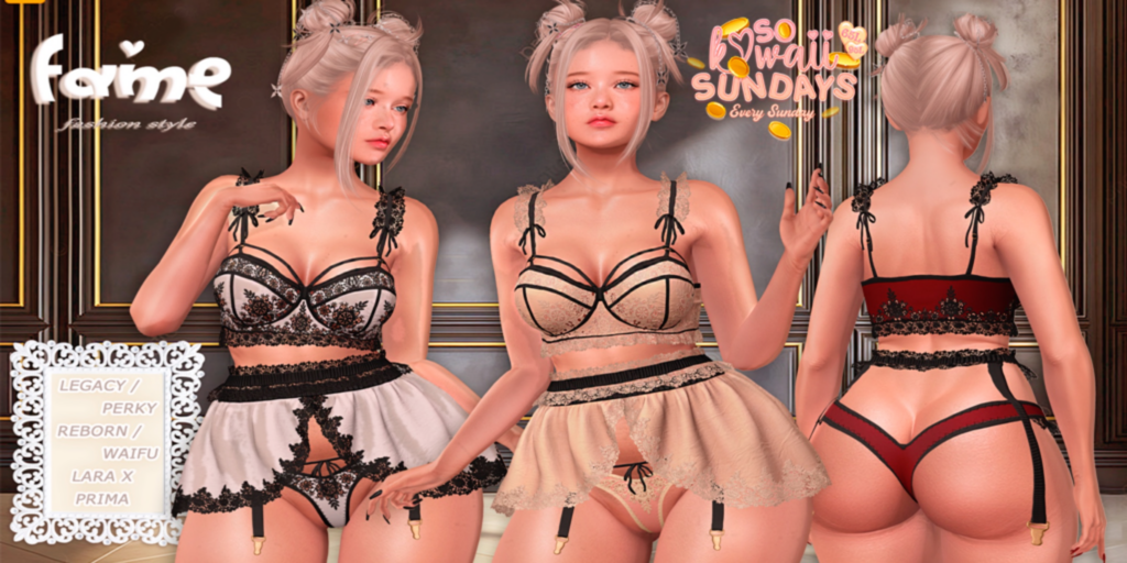 Bridget Outfit - Legacy/MaitreyaX/Prima/Reborn/+mods	&lt;a href=&quot;http://maps.secondlife.com/secondlife/THE%20FOUR%20SEASONS/234/85/3587&quot; target=&quot;_blank&quot;&gt;Teleport&lt;/a&gt;
