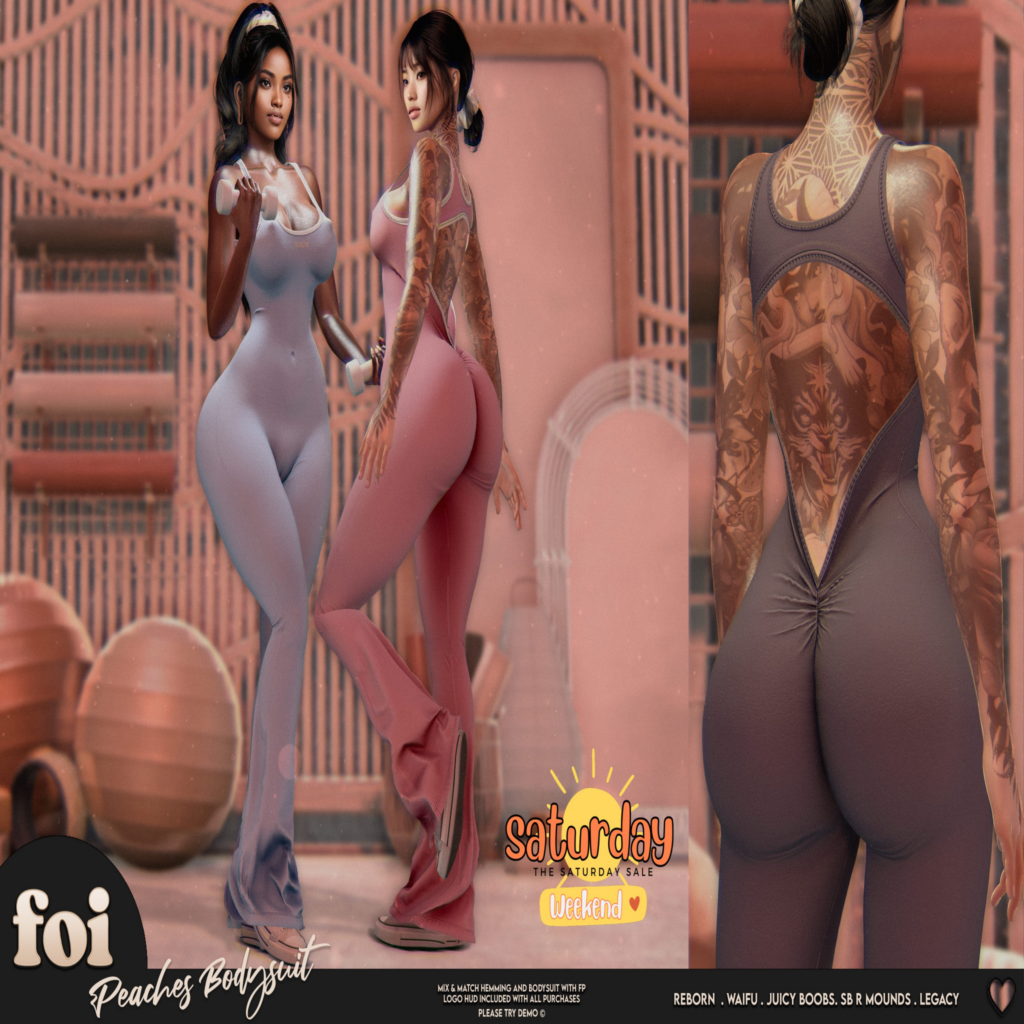 Peaches Bodysuit - Legacy/Reborn/+mods	&lt;a href=&quot;http://maps.secondlife.com/secondlife/BlackOrchid/148/158/30&quot; target=&quot;_blank&quot;&gt;Teleport&lt;/a&gt;