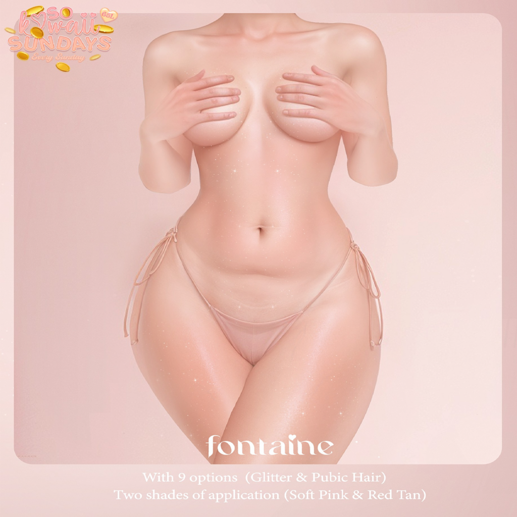 Natural Body Blush - BOM	&lt;a href=&quot;https://maps.secondlife.com/secondlife/VELOUR/66/140/83&quot; target=&quot;_blank&quot;&gt;Teleport&lt;/a&gt;