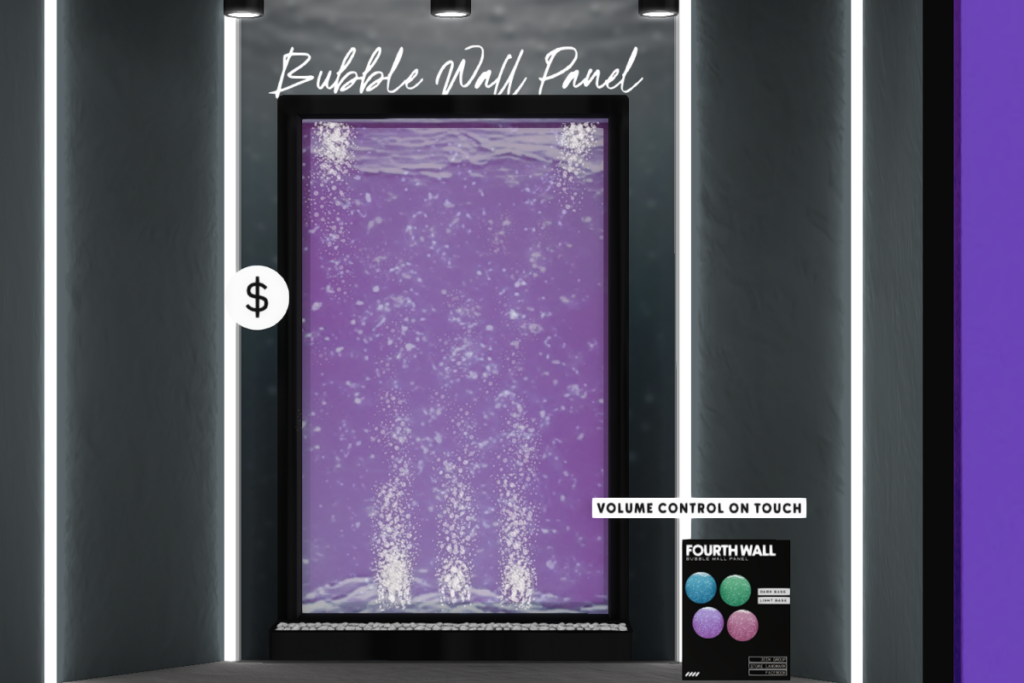 Bubble Wall Panel, L$349