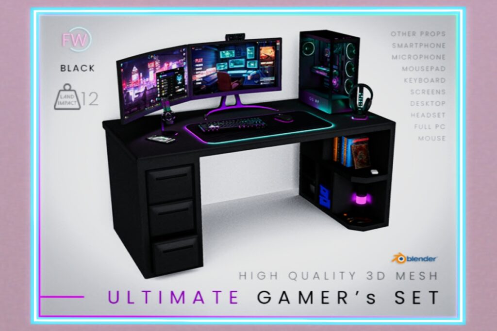 Ultimate Gamer&#039;s Decor Set, L$489