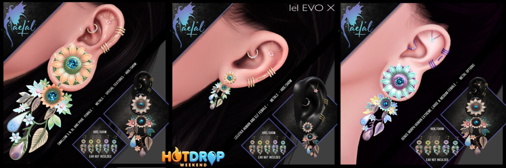Eden Earrings - EvoX/Genus/Swallow Gauged