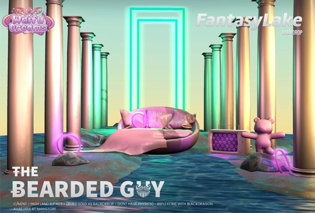 Fantasy Lake Backdrop