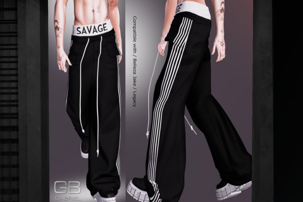 Dropkick Waist Pants - Jake/Legacy, L$280 each/L$700 FP