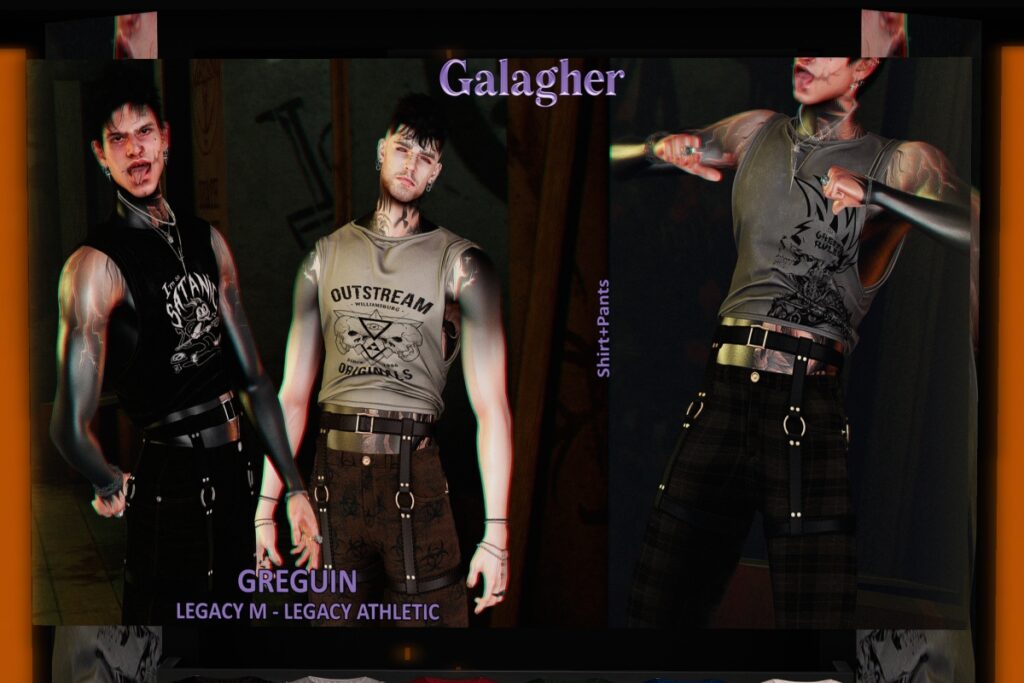 Greguin Outfit - Legacy/+mods, L$299 each/L$1599 FP