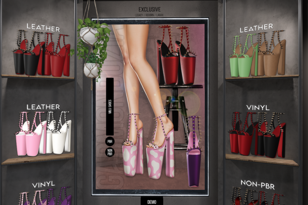 Milu Heels - Legacy/MaitreyaX/Reborn, L$299 each/L$899 FP