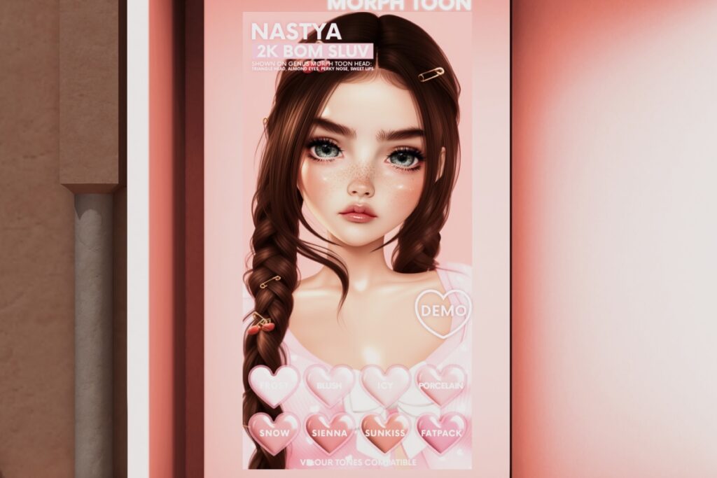 Nastya Skin - Genus MorphToon, L$650 each