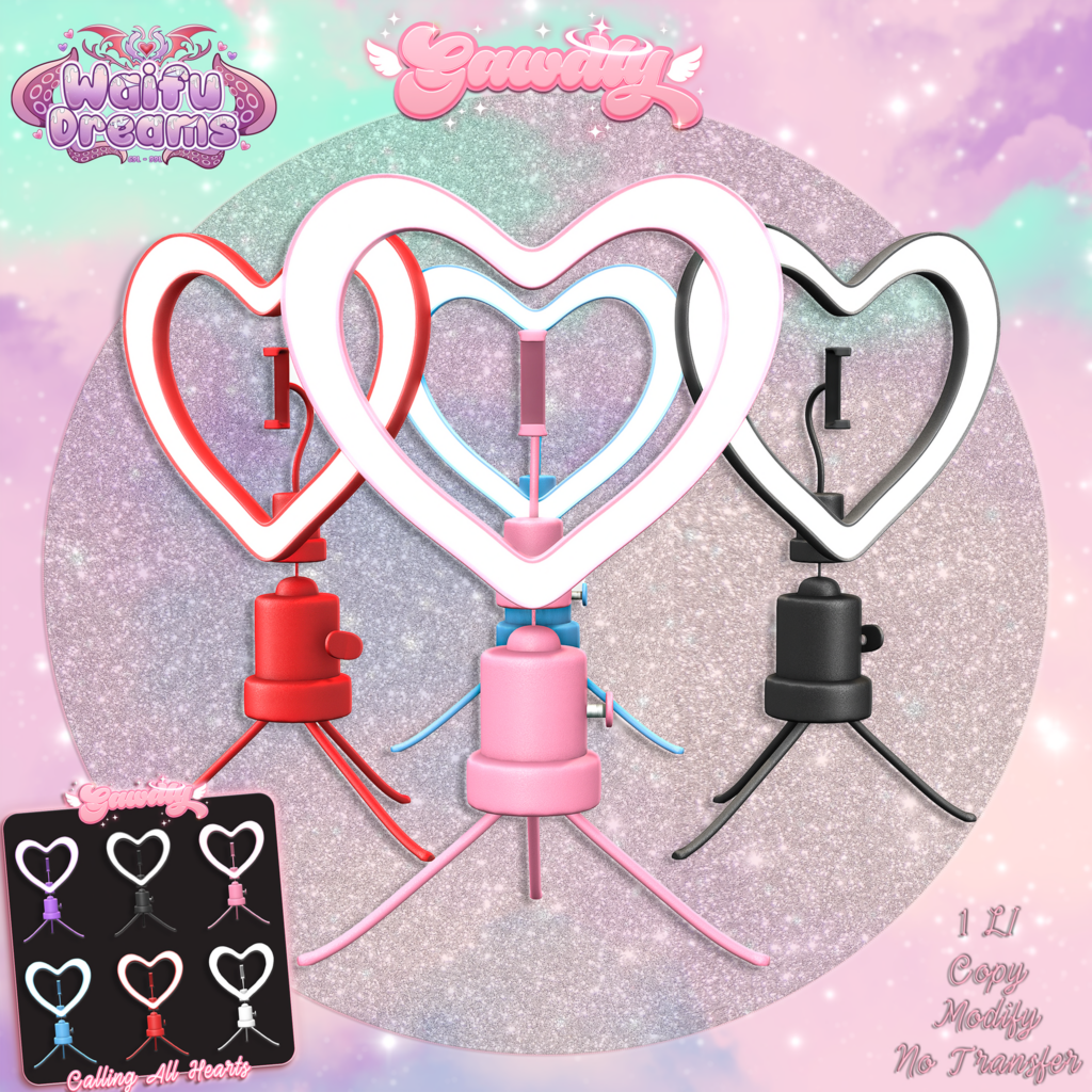 Calling All Hearts Ring Light