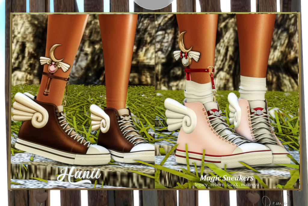 Magic Sneakers - Legacy/Maitreya/Reborn/+mods, L$299 each/L$999 FP