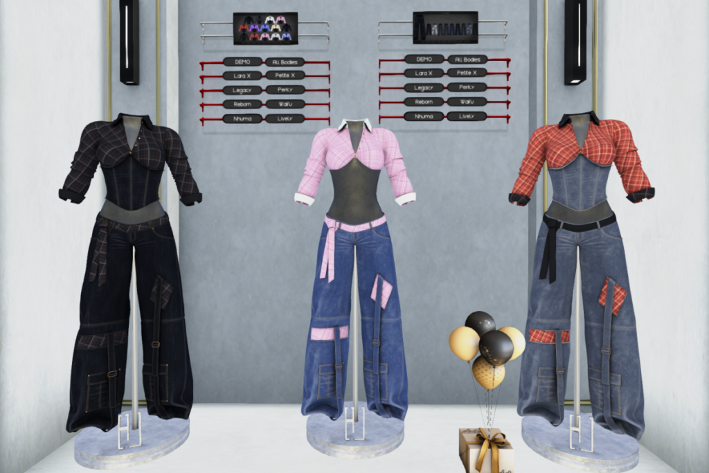 Ivy Outfit - Legacy/Livly/Maitreya/Nhumana/Reborn/+mods, L$600 each/L$1499 FP