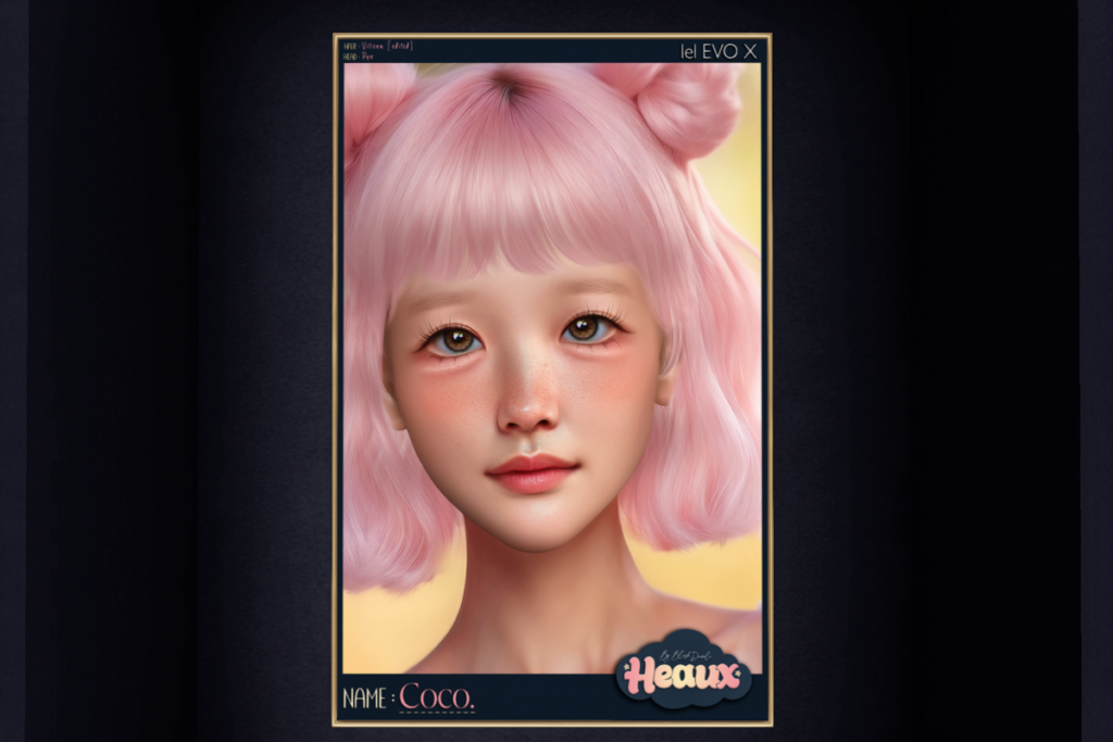 Coco Skin - EvoX/Velour, L$799 each/L$3515 FP