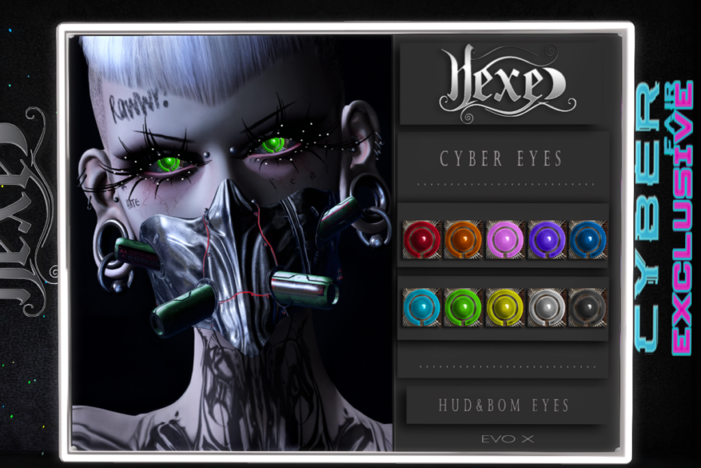Cyber Eyes - BOM/EvoX, L$190