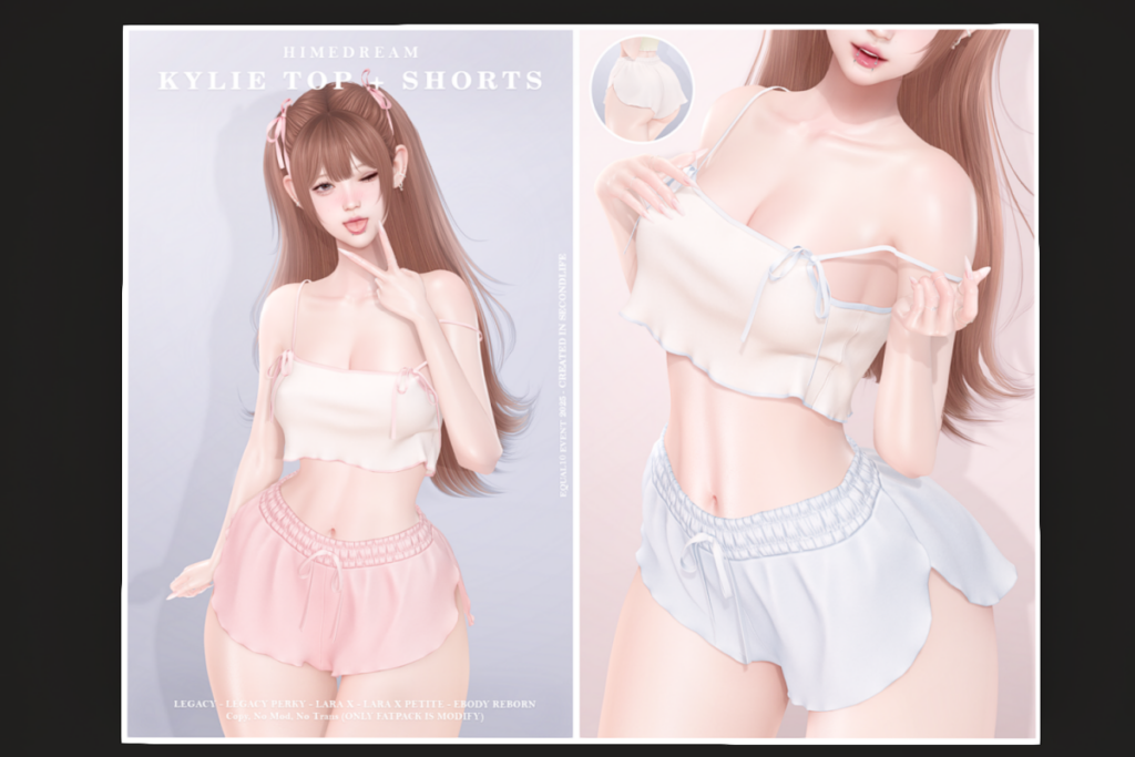 Kylie Set - Legacy/MaitreyaX/Reborn/+mods, L$250 each/L$1999 FP