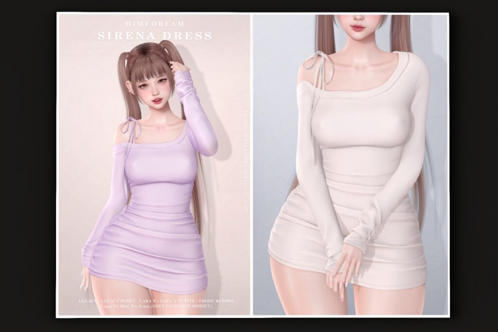Sirena Dress - Legacy/MaitreyaX/Reborn/+mods, L$250 each/L$1999 FP