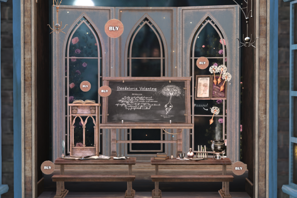 Witchling Chamber Decor, L$340-L$520 each/L$2000 FP
