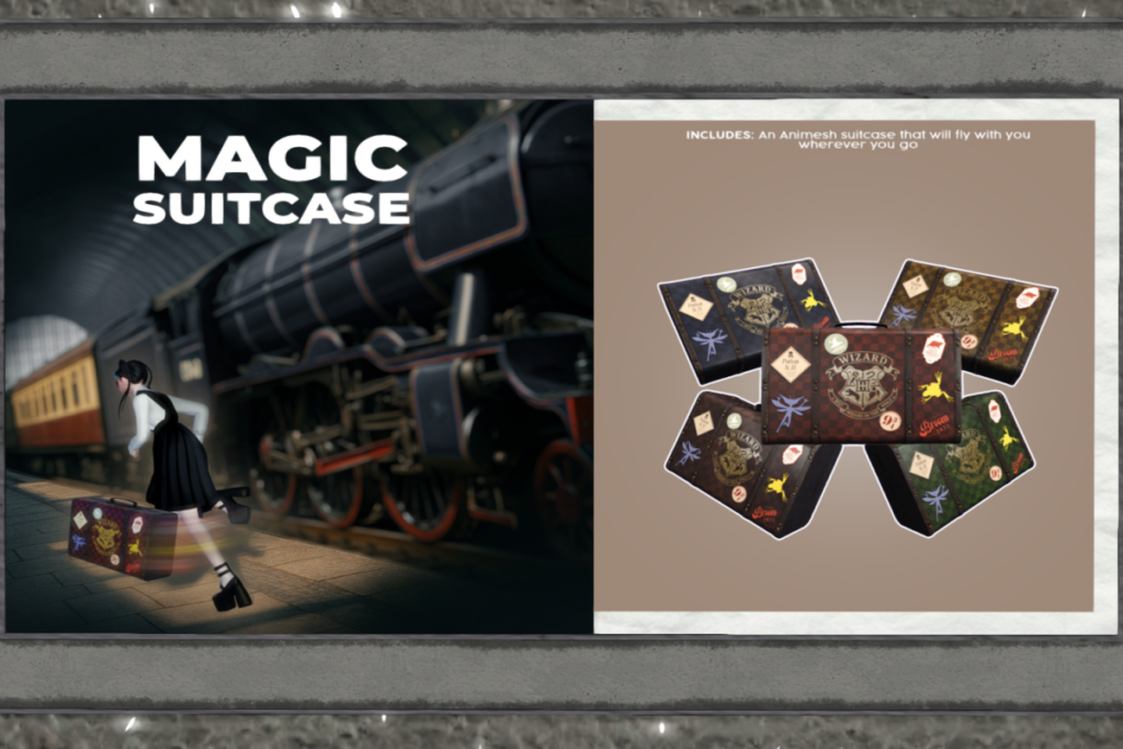 Magic Suitcase, L$450 each/L$600 FP
