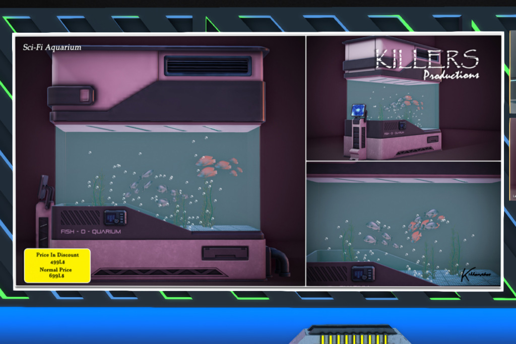 Sci Fi Aquarium, L$499