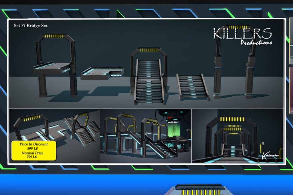 Sci Fi Bridge Set, L$599