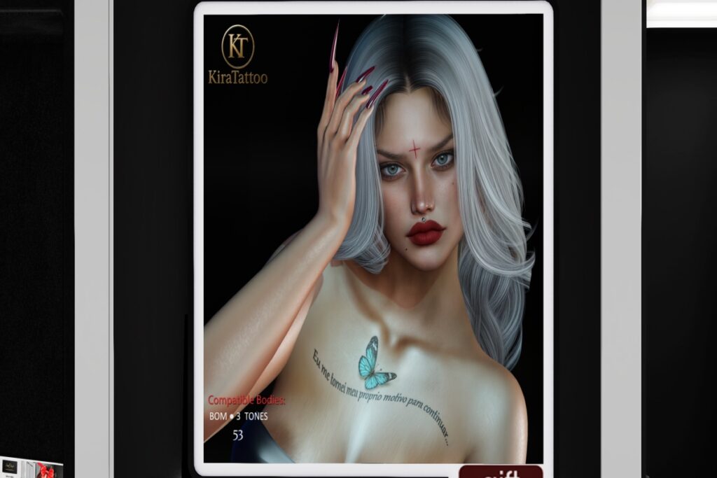 53 Tattoo - BOM, L$250